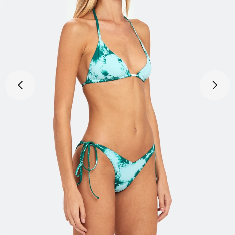 Frankie’s emerald tie dye set